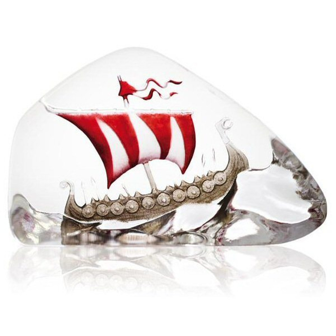 Mats Jonasson Crystal Ships Sculptures Mats Jonasson Crystal Ships Sculptures