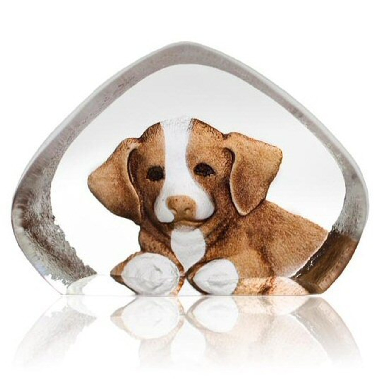 Mats Jonasson Crystal Dogs Sculptures Mats Jonasson Crystal Dogs Sculptures