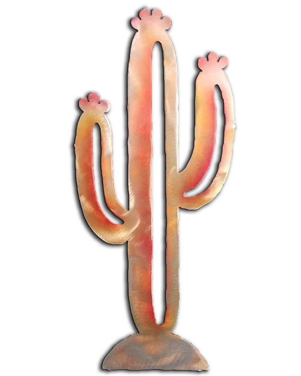 Cactus Scene w/ Coyote - Arizona Gifts