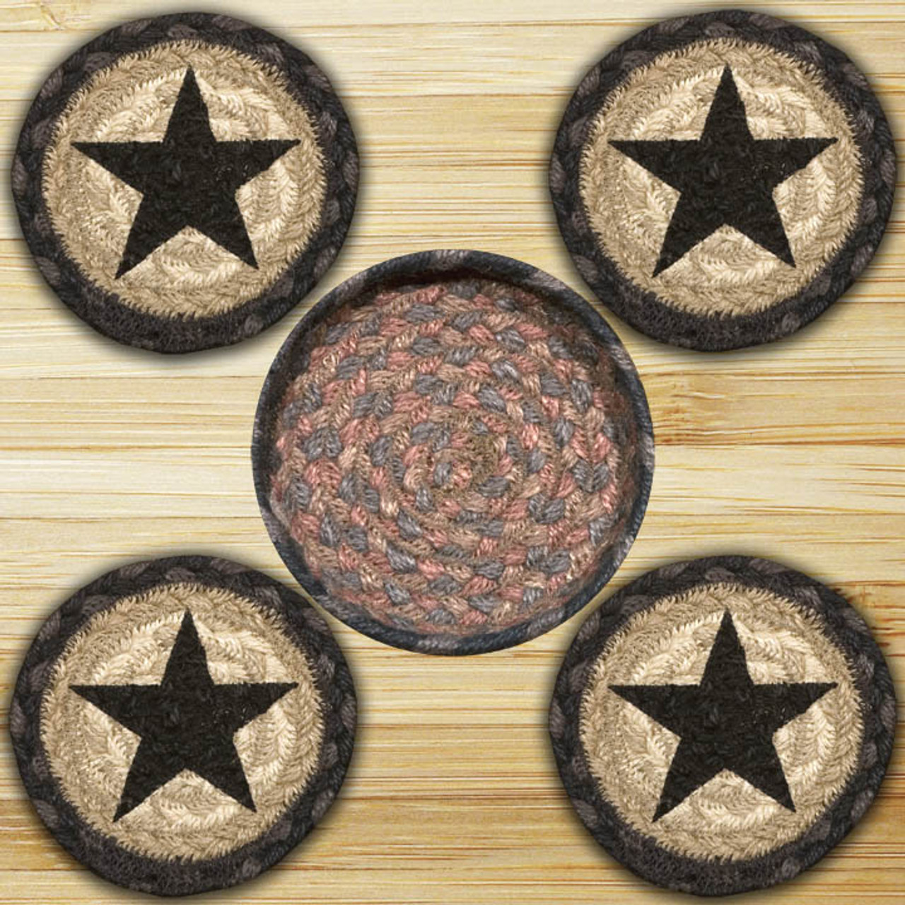 western drink coasters