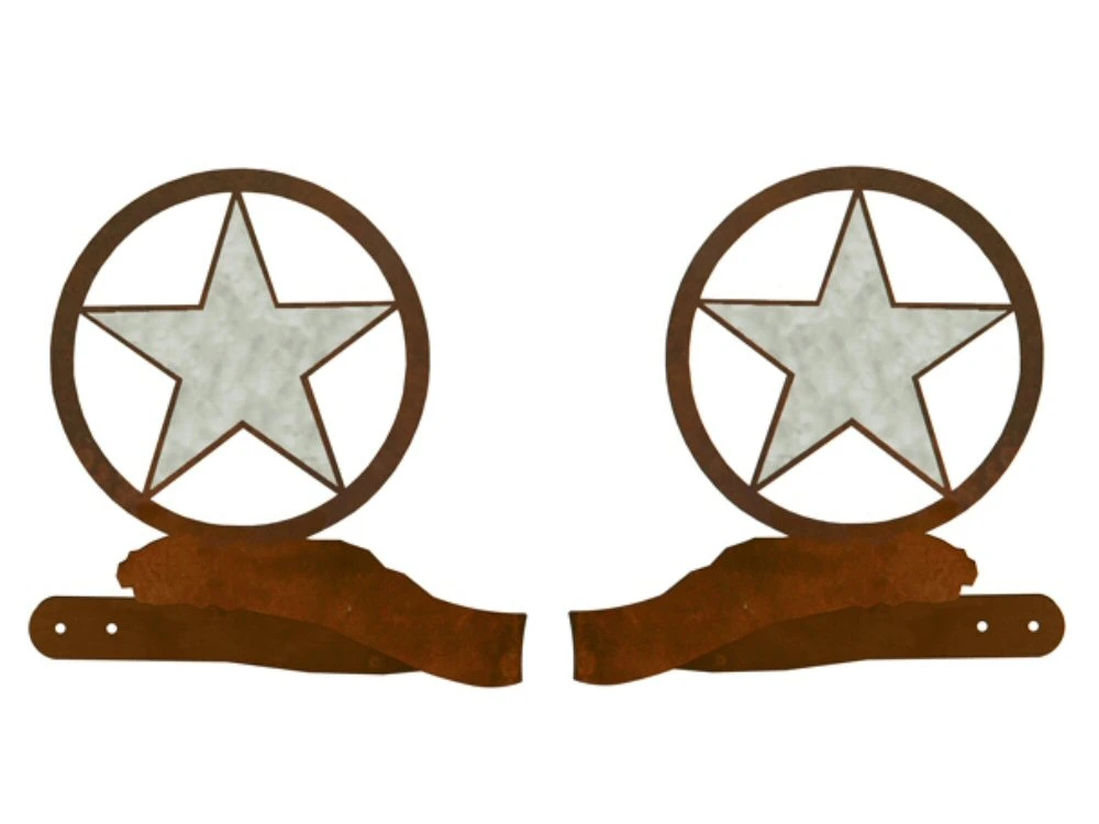 Texas Star Metal Curtain Tie Backs Rustic Curtain Accessories