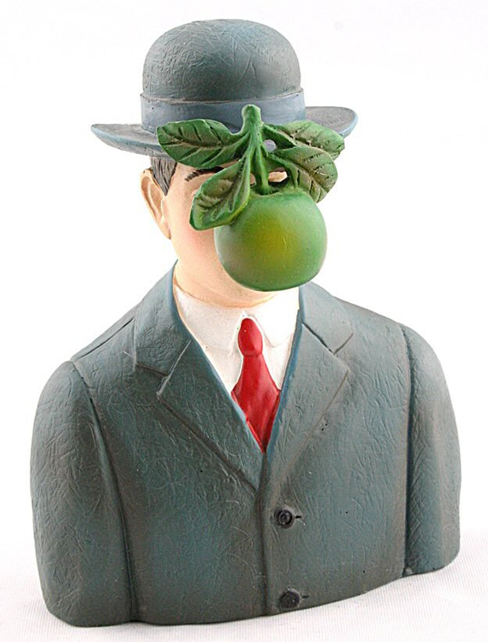 Magritte Man with Bowler Hat and Dove l'homme au chapeau melon Statue