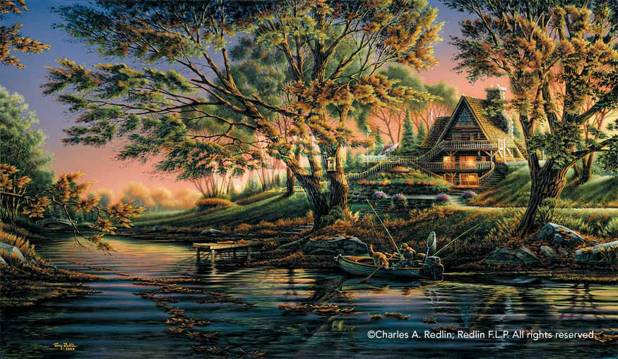 Close to Paradise Scenic Artist Proof Art Print Wall Art - Wall