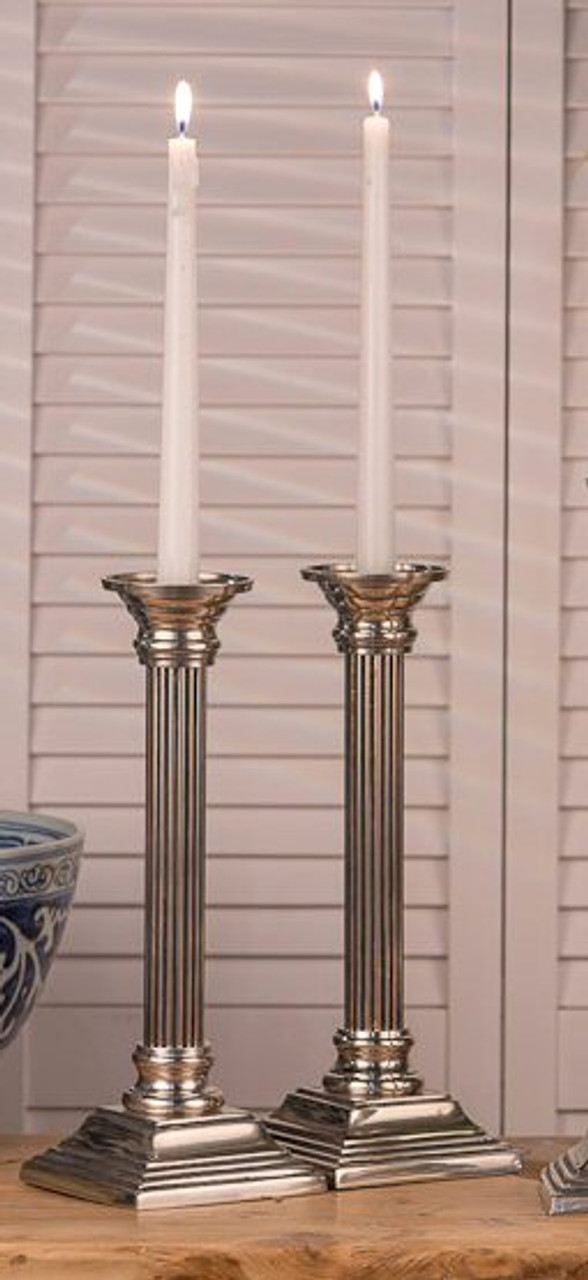 Vintage Brass Candle Holders | Gold Taper Candlesticks |Tableware |Set of 2