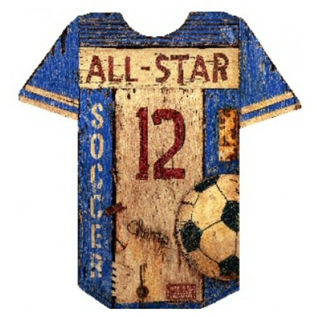 Customized Engraved Wood Baseball Player Sports Jersey Sign