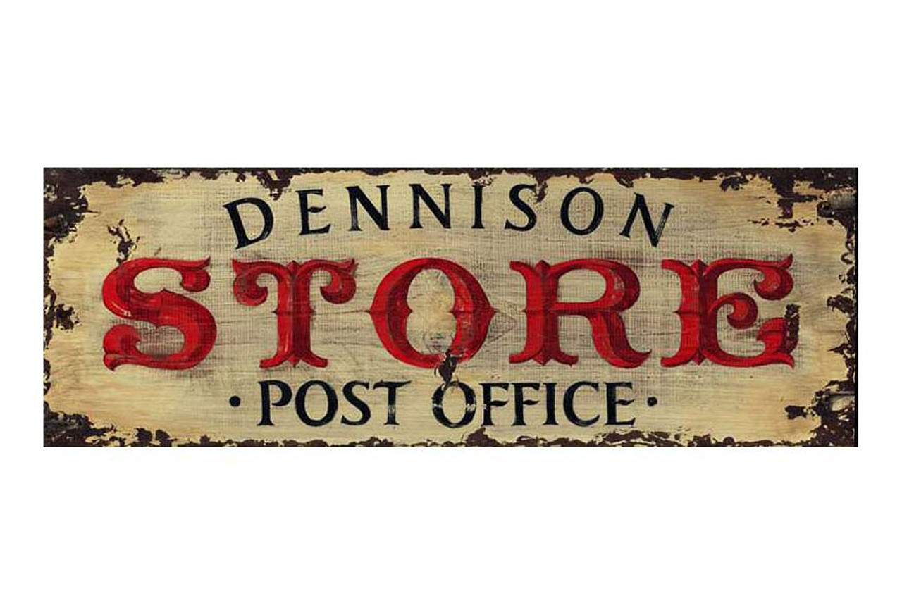 vintage general store sign