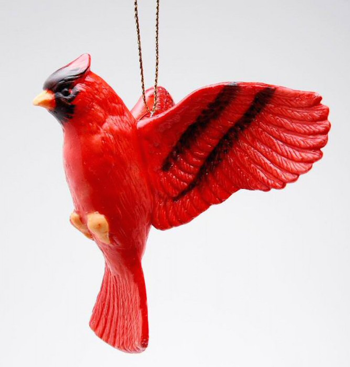 Cardinal Bird Christmas Tree Ornaments, Set of 4 - Christmas ...