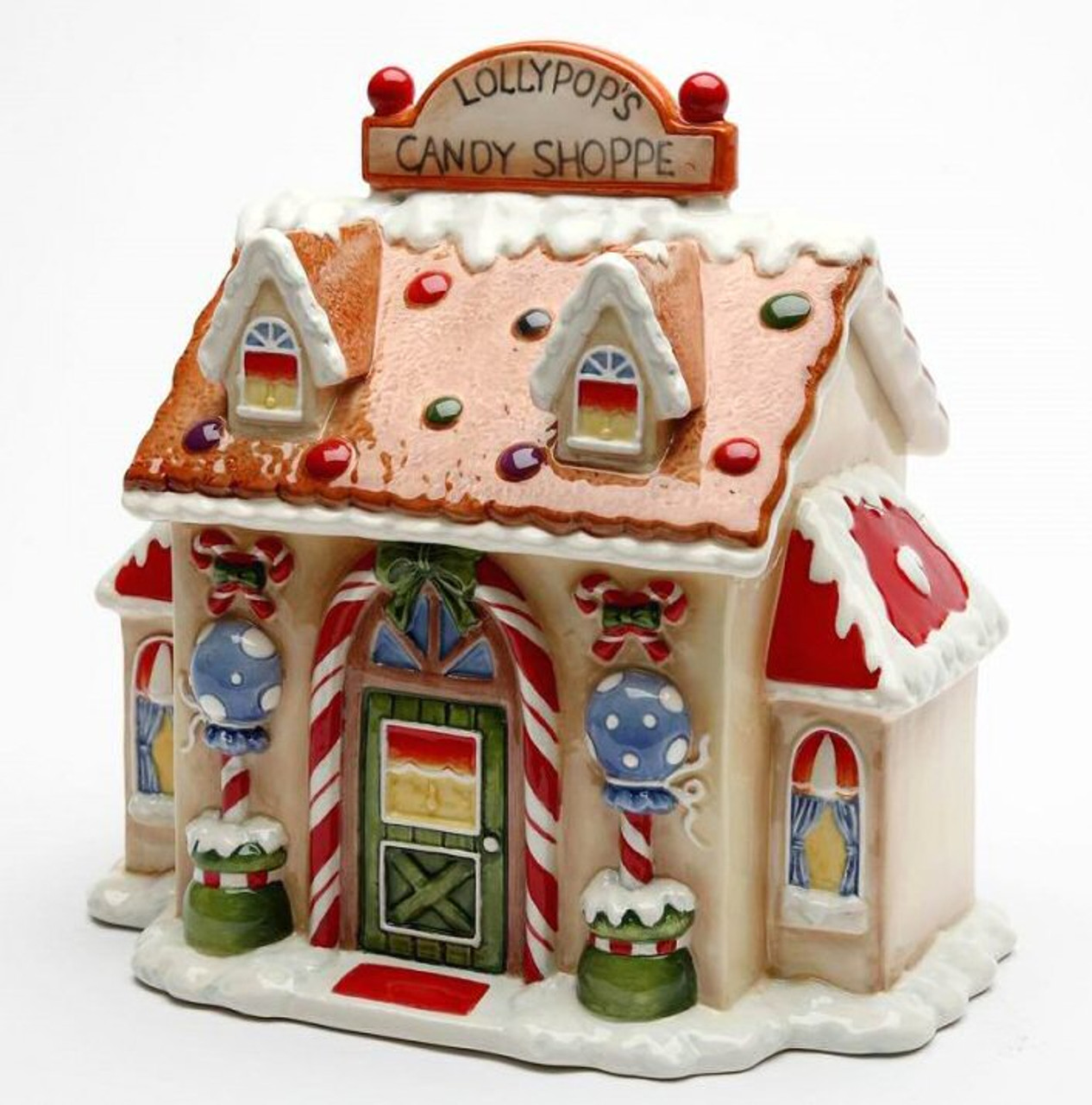 Santa's Village Candy Jar Laurie Furnell - Serveware - Cosmos