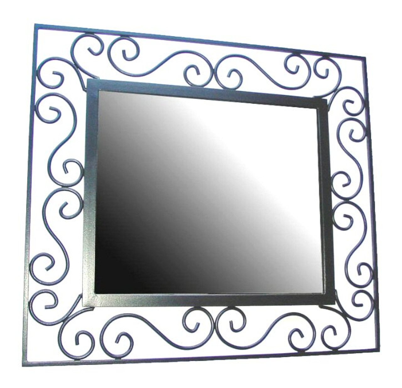 Better Homes And Gardens Round Metal Decorative Wall Mirror 24