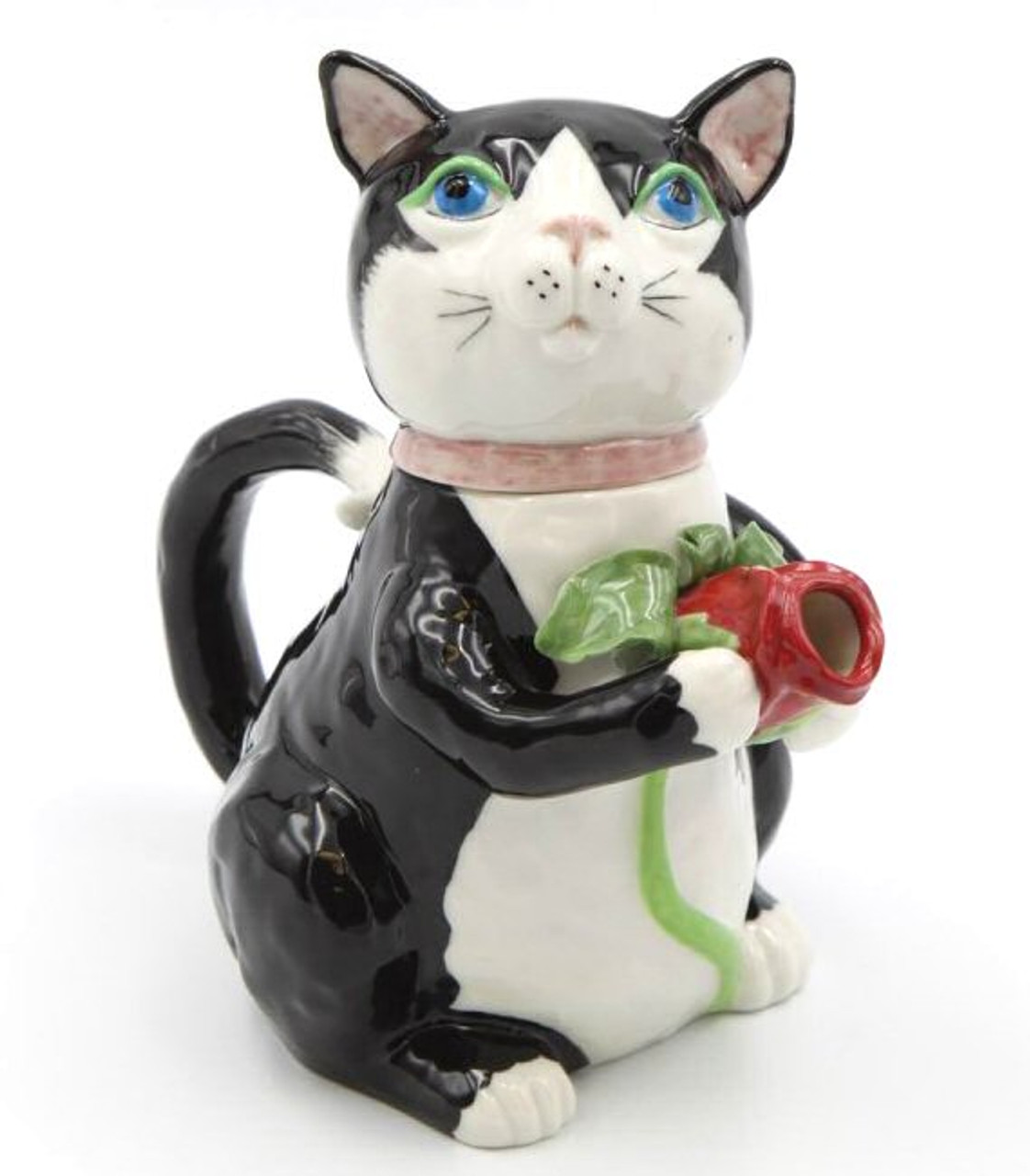 Black Cat Tea Pot