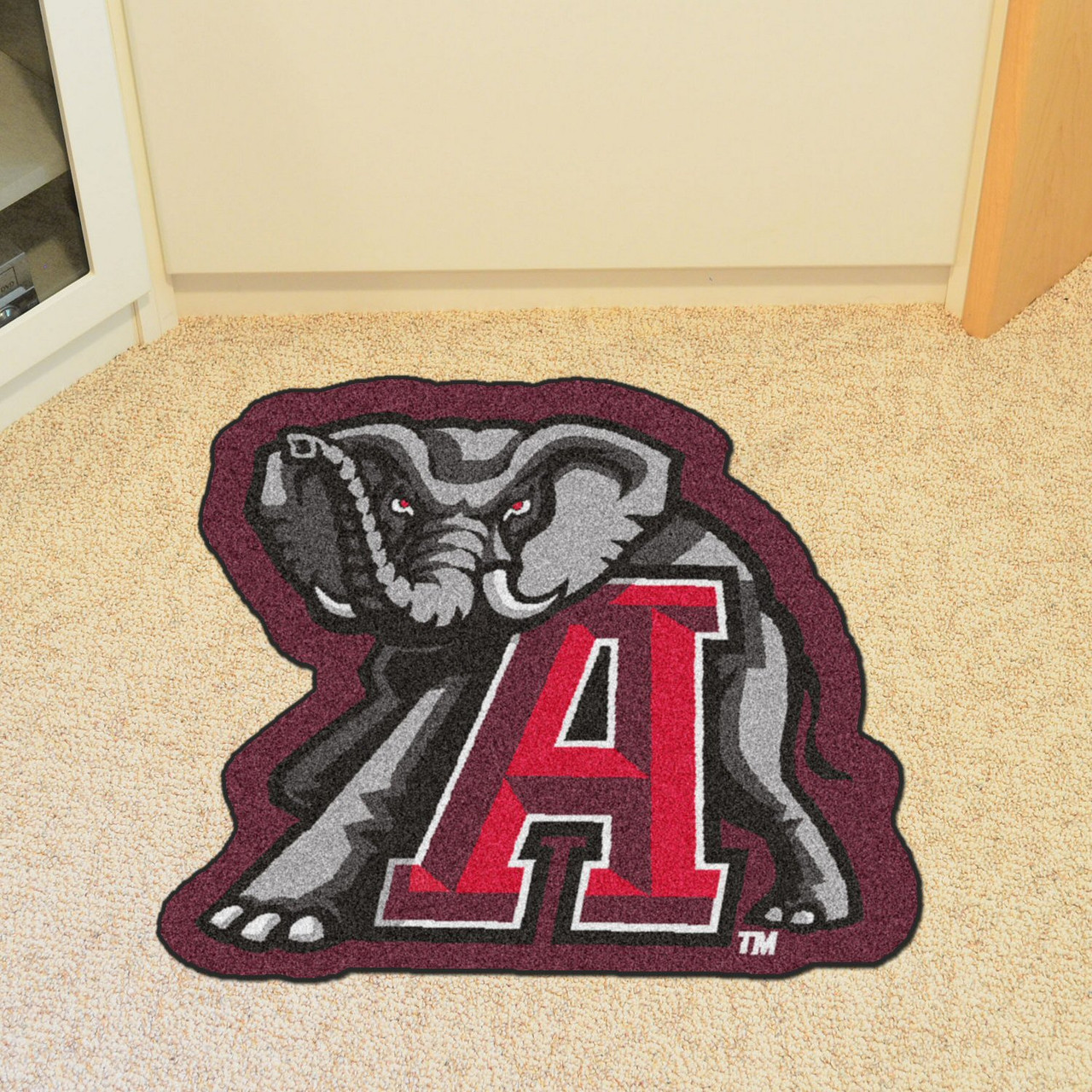 Fanmats Oakland Athletics Elephant Mascot Rug