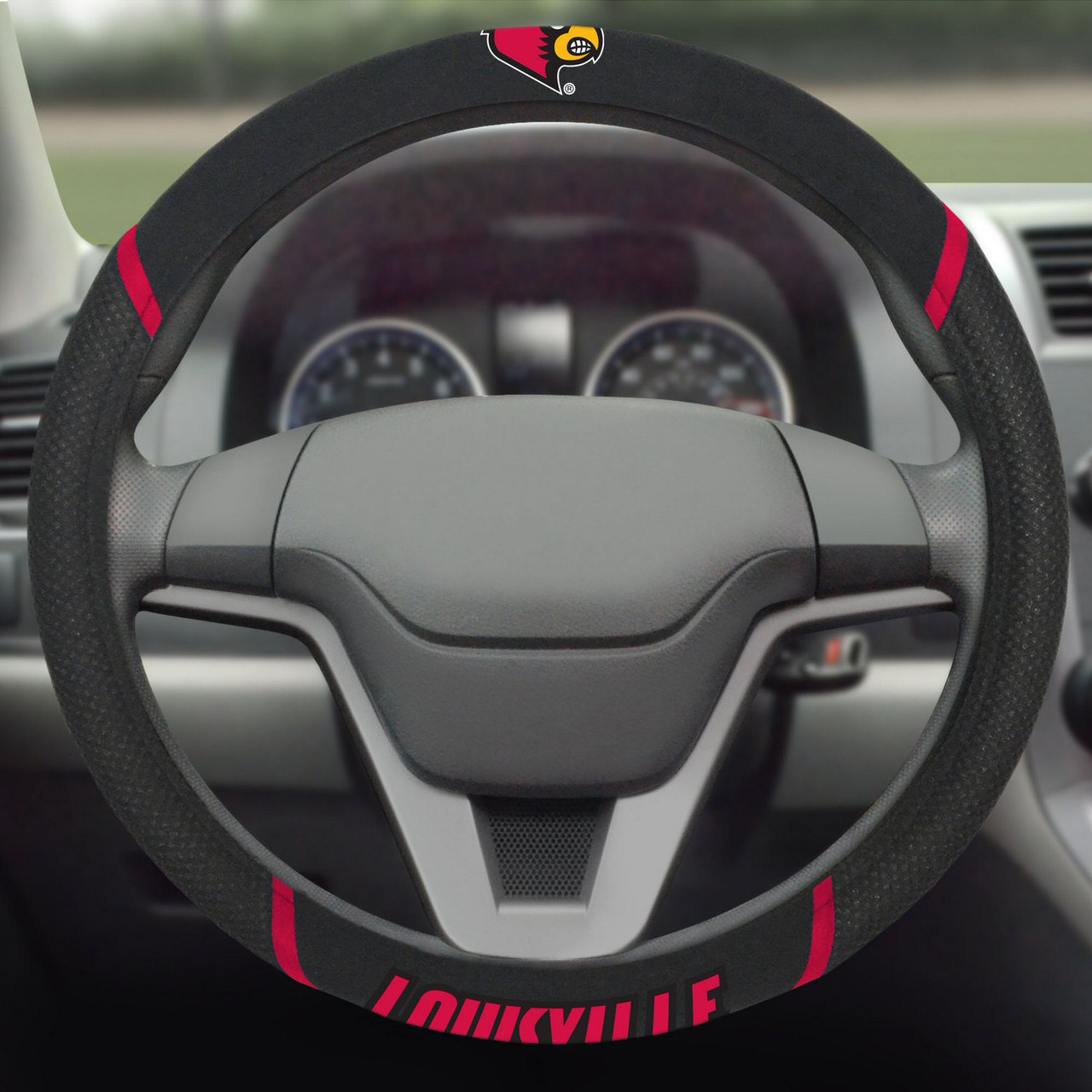 University of Louisville Steering Wheel Cover - Auto Accessories