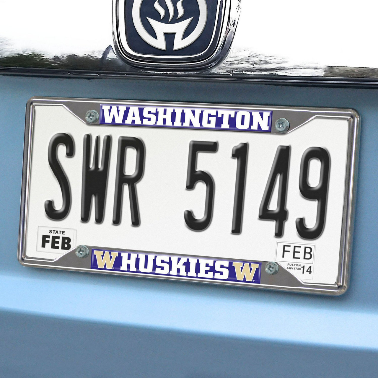 University of washington deals license plate frame