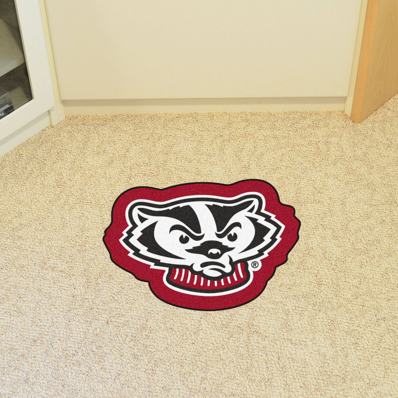 Clemson University Mascot Mat - Paw Print Logo - Floor Rug - Area Rug