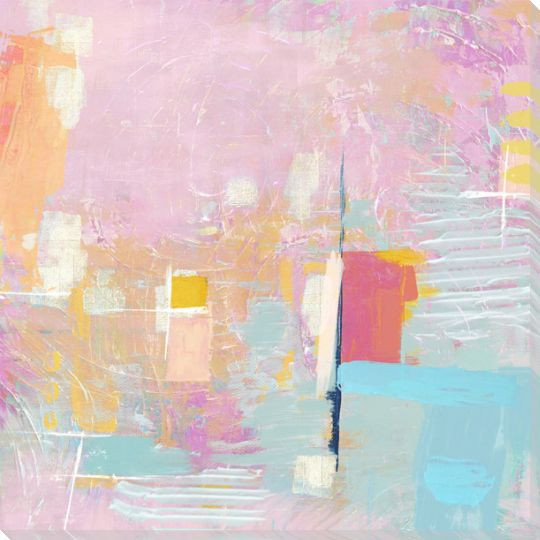 Whimsical Moment 2 Wrapped Canvas Giclee Art Print Wall Art Wall Decor Artwork