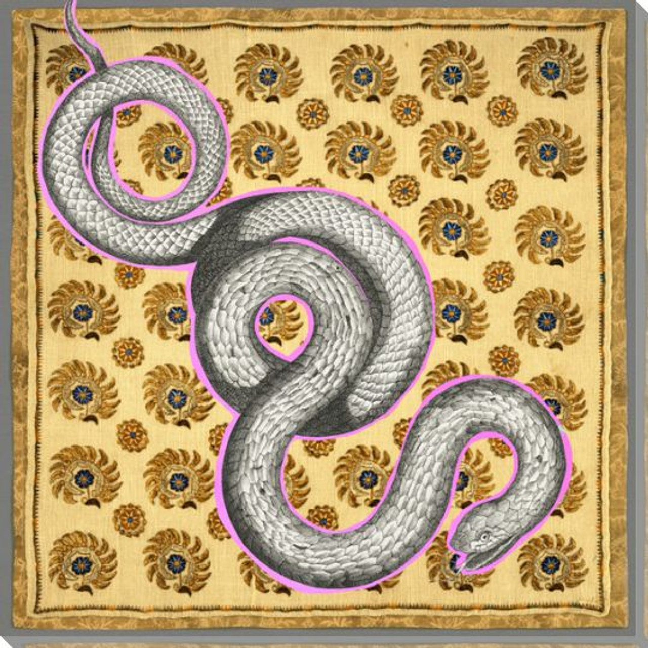 snake-tapestry-pattern-3-wrapped-canvas-giclee-art-print-wall-art-wall-decor-artwork