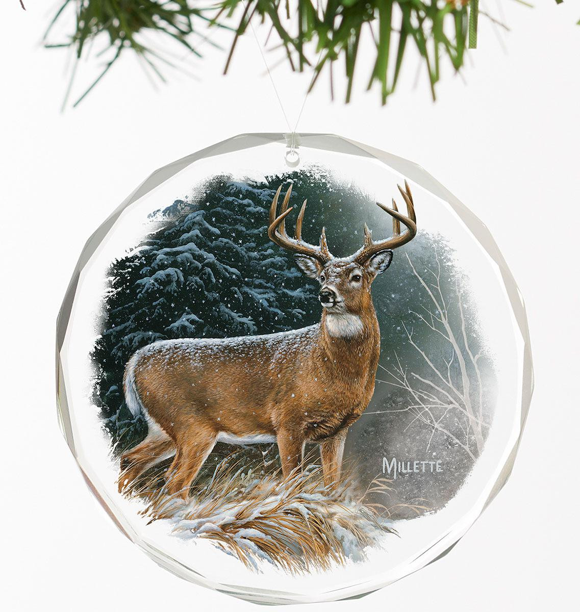 Whitetail Deer Ornaments Deer Ornaments For Christmas Tree Jocidea