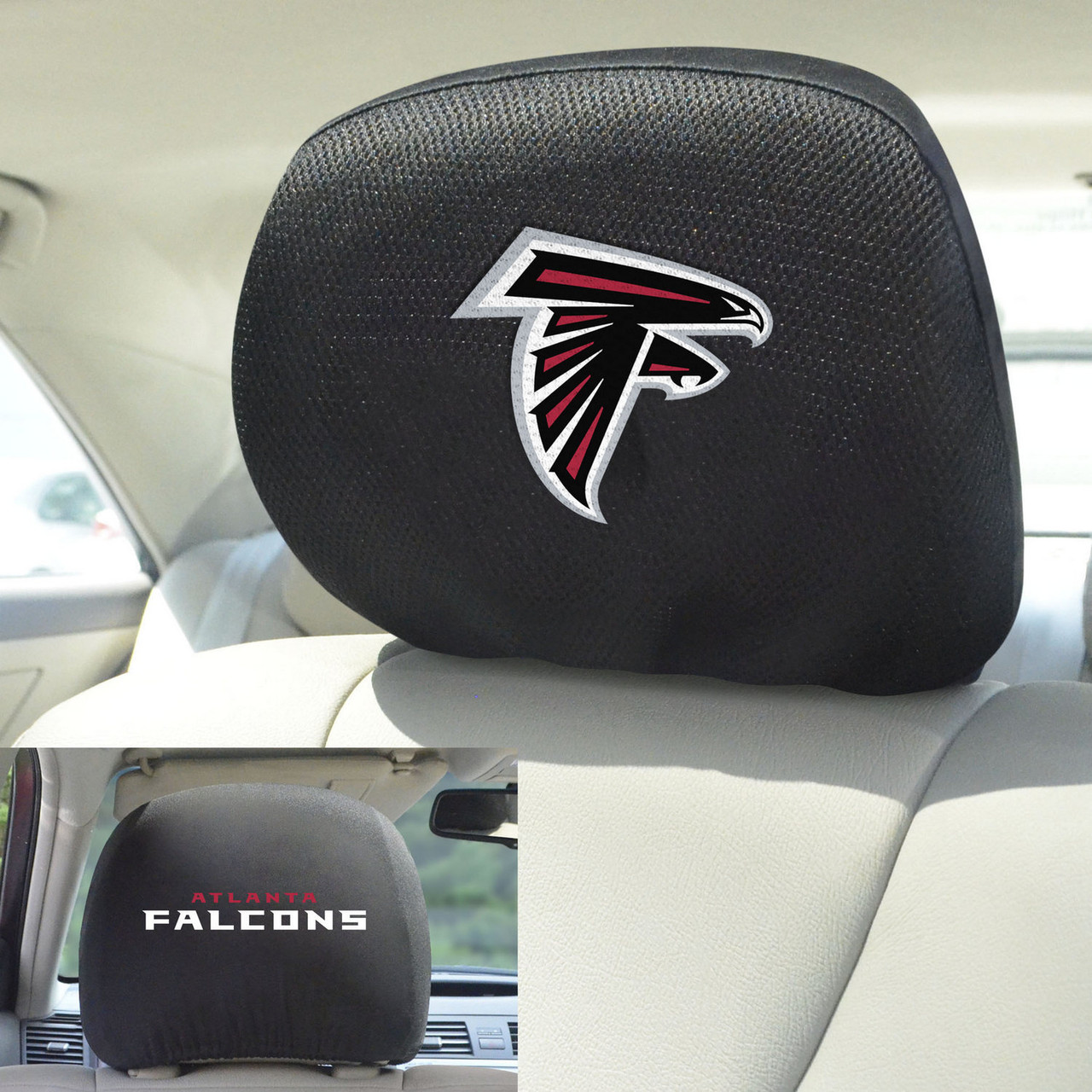 Atlanta falcons shop car seat covers