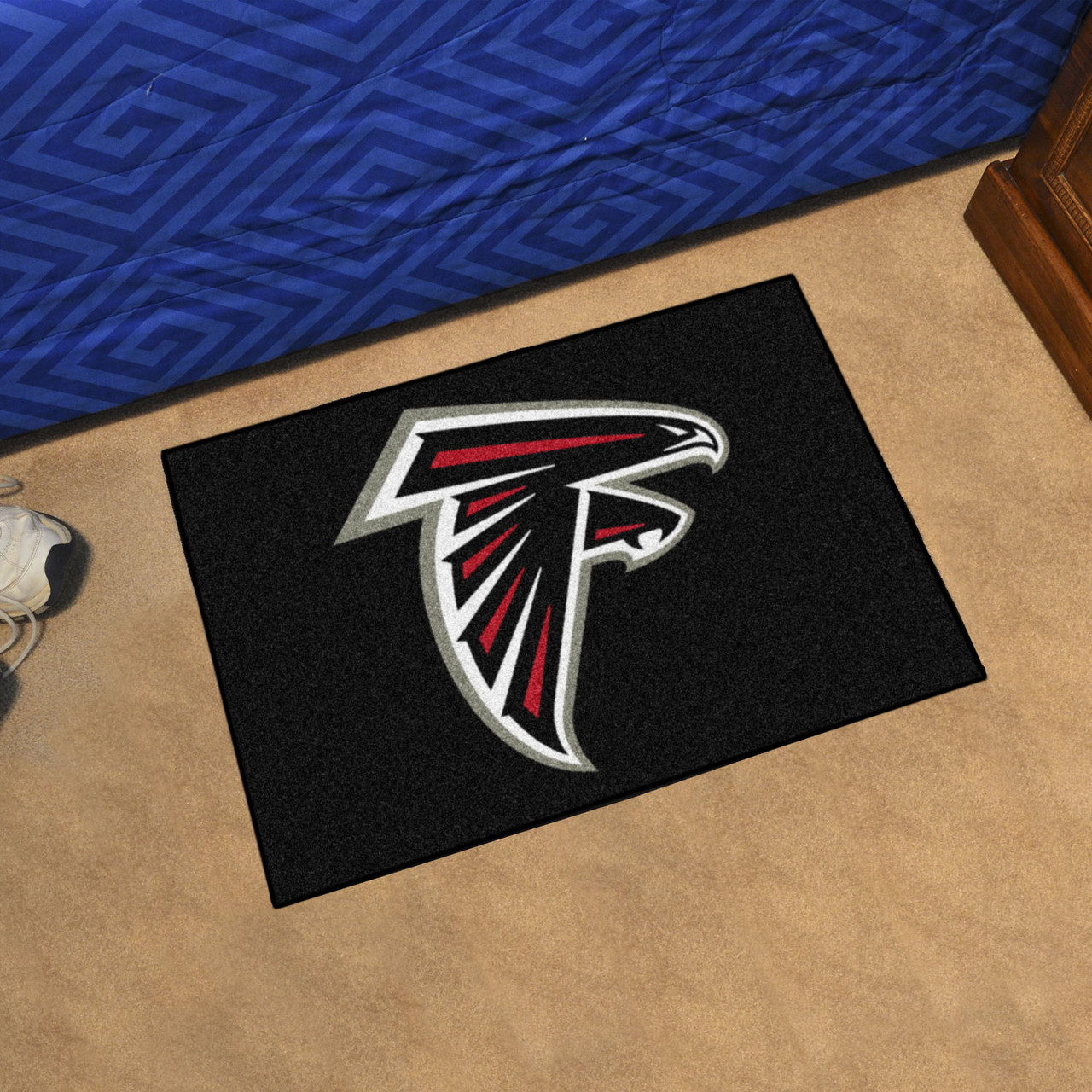 FANMATS NFL Ticket Runner 3 x 6 Brown Indoor Solid Runner Rug in the Rugs  department at