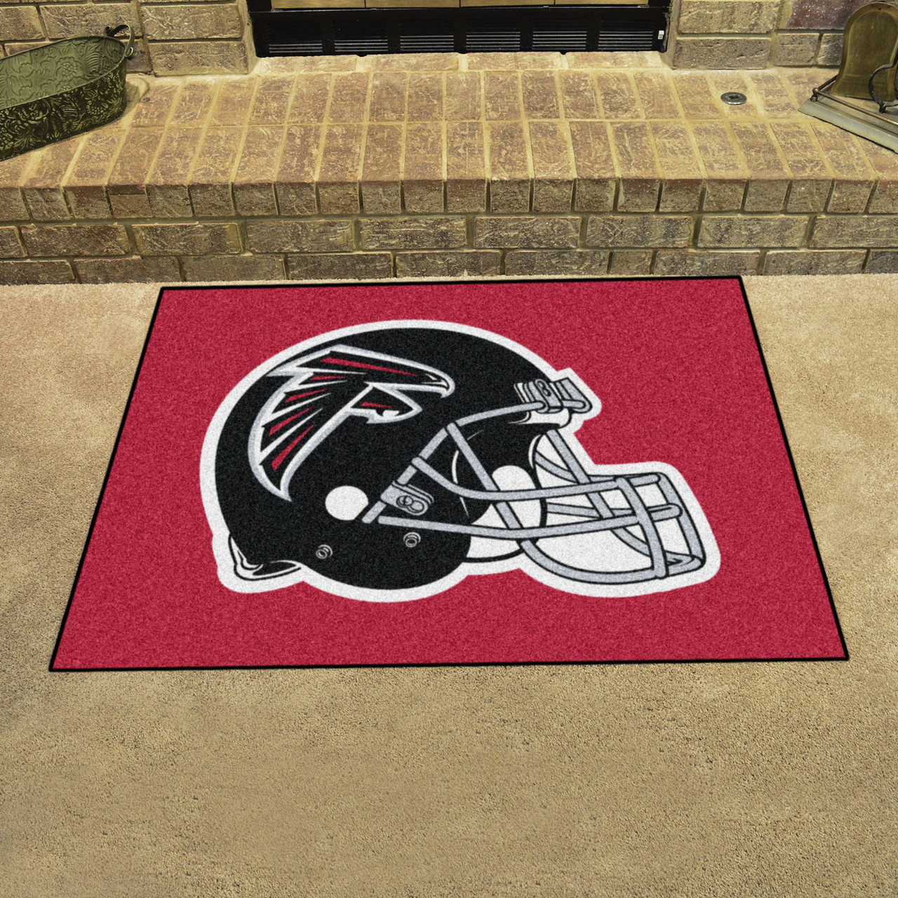 : FANMATS 23111 Atlanta Falcons Ticket Design Runner Rug - 30in.  x 72in. | Sports Fan Area Rug, Home Decor Rug and Tailgating Mat : Sports