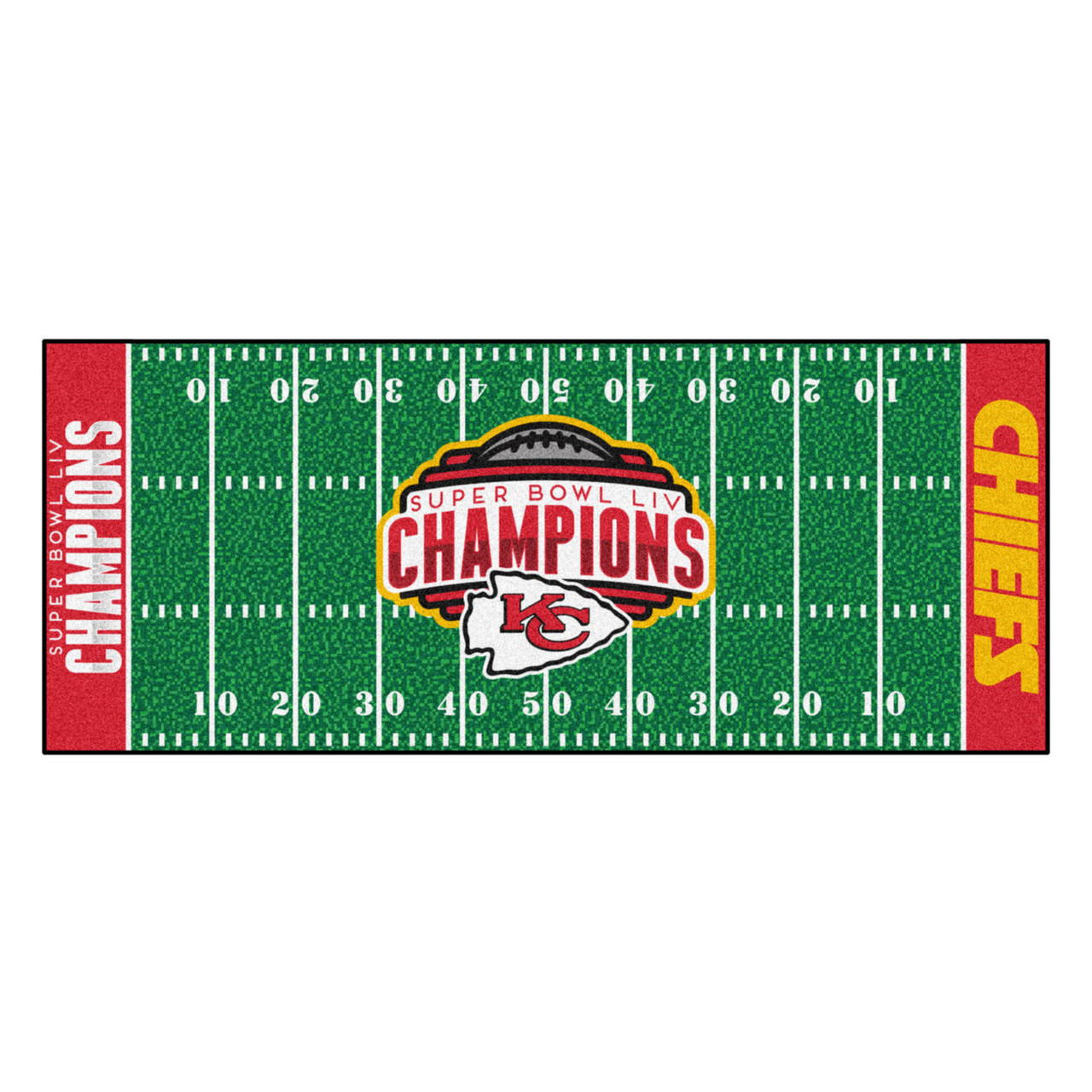 Kansas City Chiefs 20.5 x 32.5 Football Mat