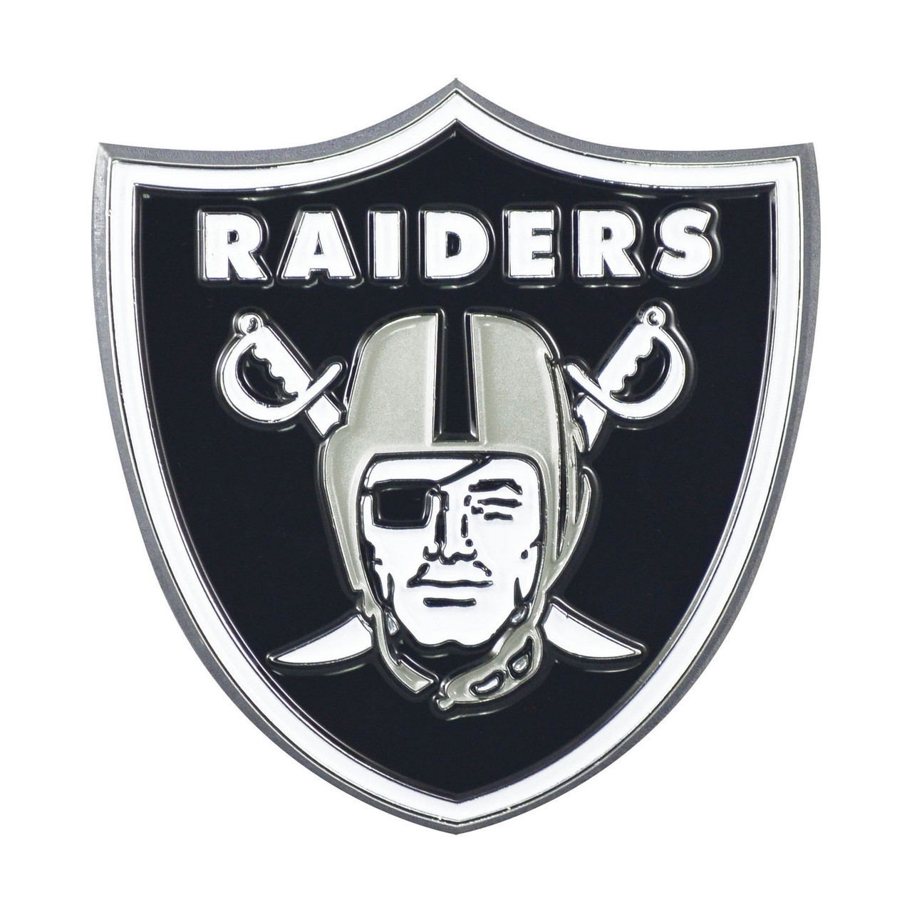 Fanmats  NFL - Las Vegas Raiders License Plate Frame - Black