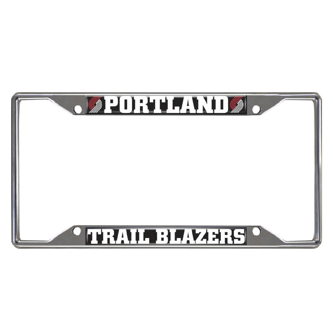 FANMATS NBA Portland Trail Blazers Color Emblem on Chrome Hitch