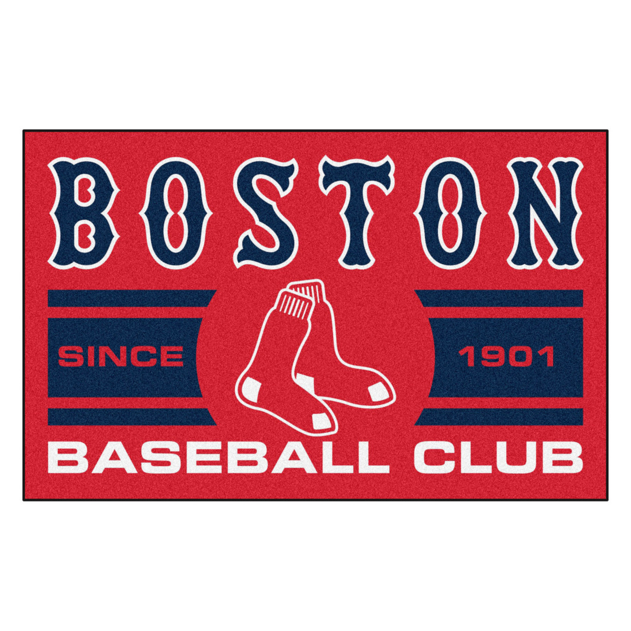 Boston Red Sox Uniform Starter Mat