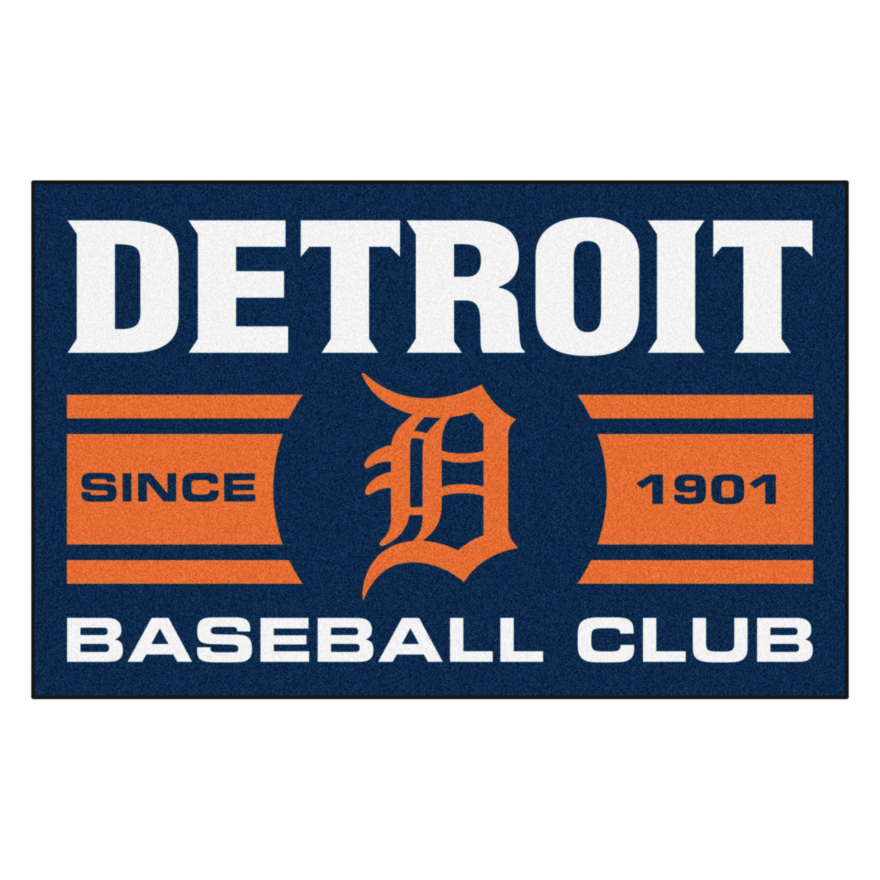 Detroit Tigers Uniform Starter Mat