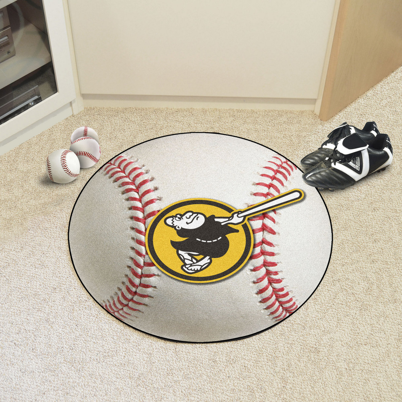 Fanmats San Diego Padres Roundel Rug - 27in. Diameter