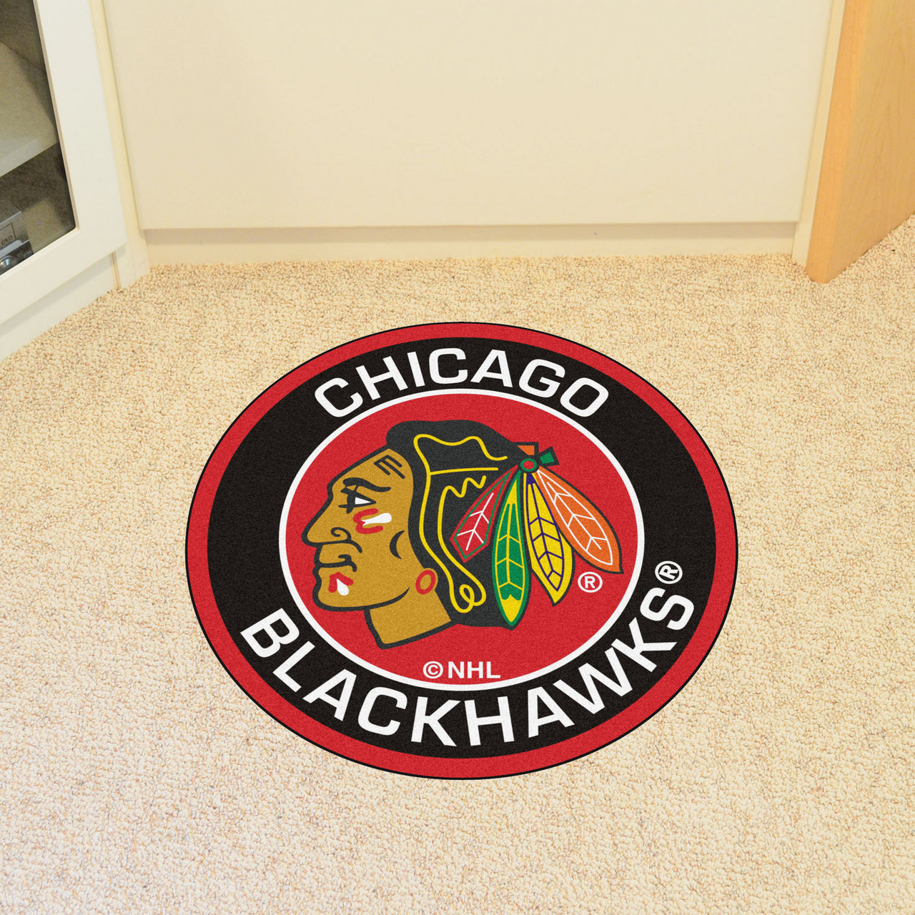 FANMATS Chicago Bulls Rug - 27'' Round