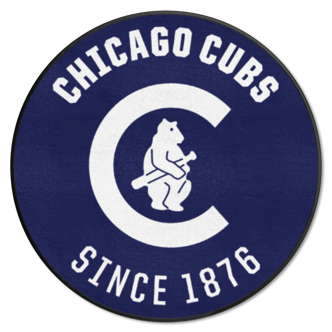 27 1982 Chicago White Sox Retro Logo Roundel Round Mat