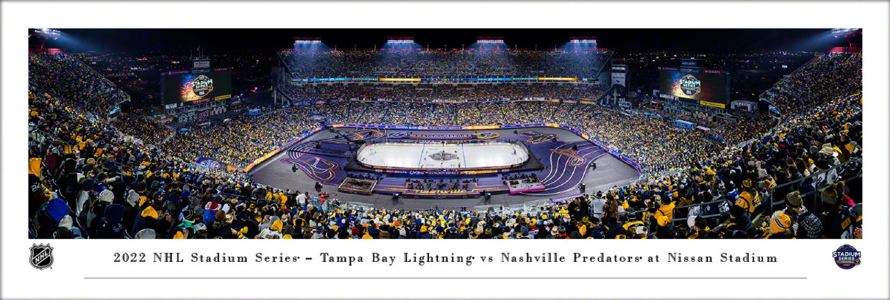 2022 NHL Stadium Series Panoramic Picture - Nashville Predators