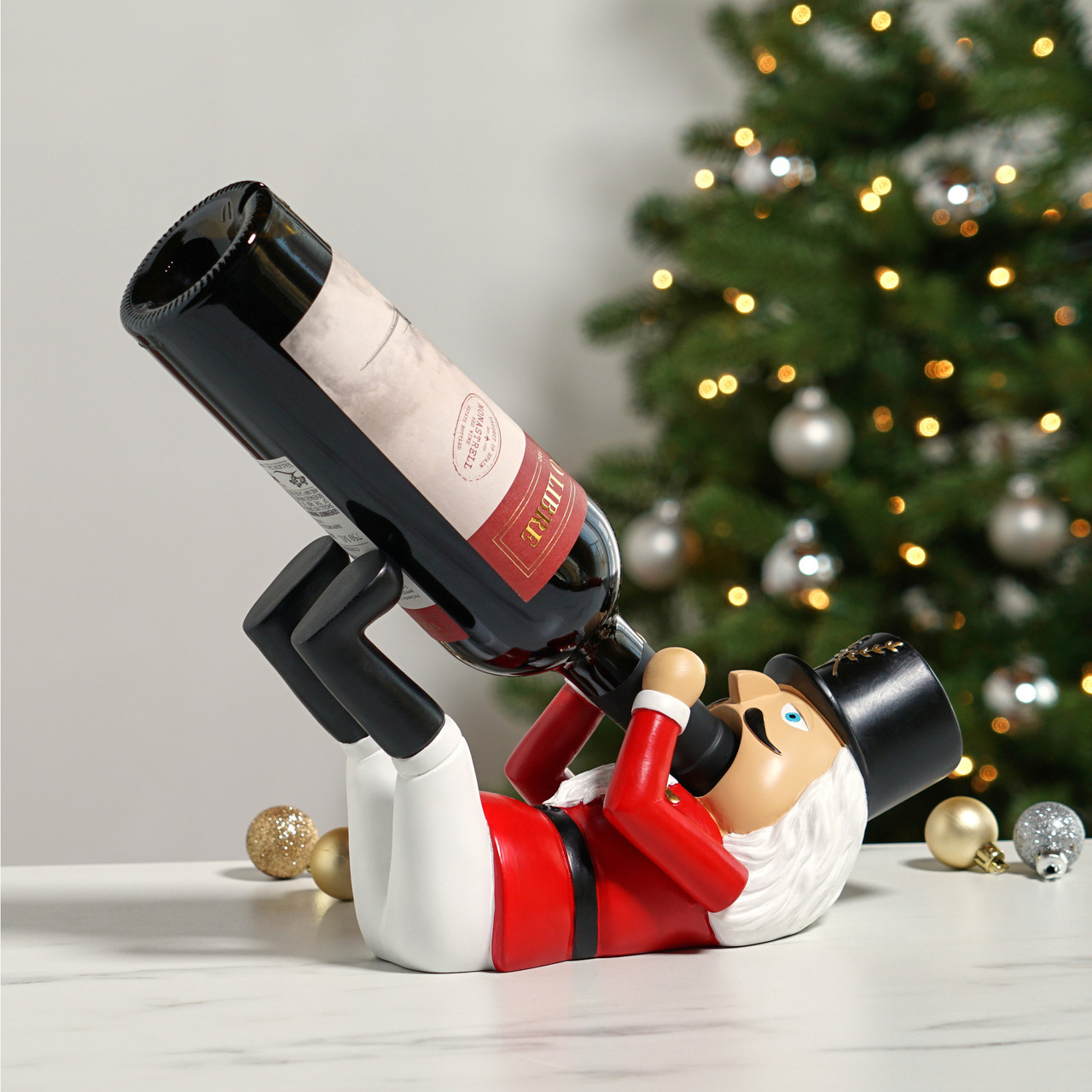 TRUE Nutcracker Wine Bottle Holder - Thumbnail 3