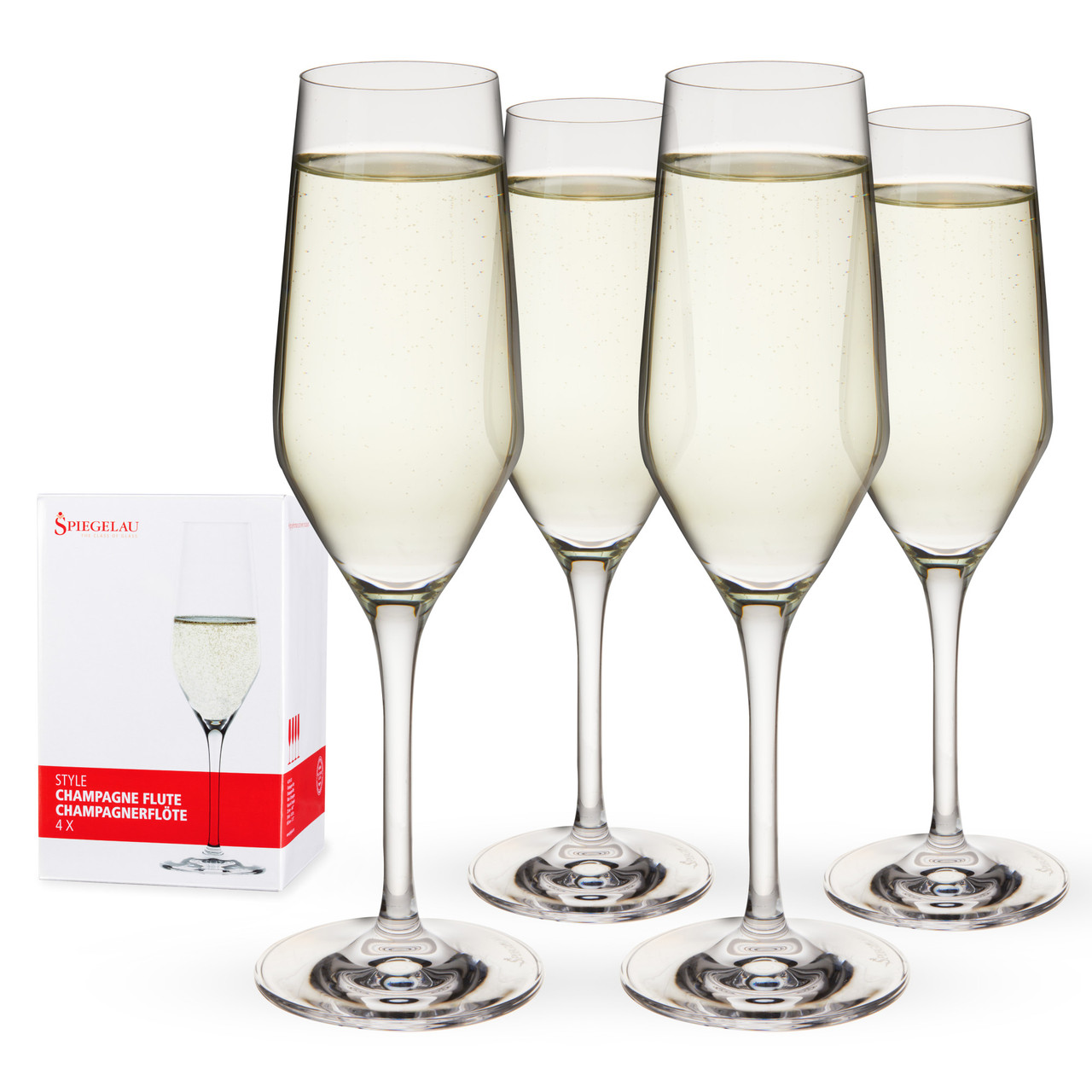 8 oz connoisseur champagne flute