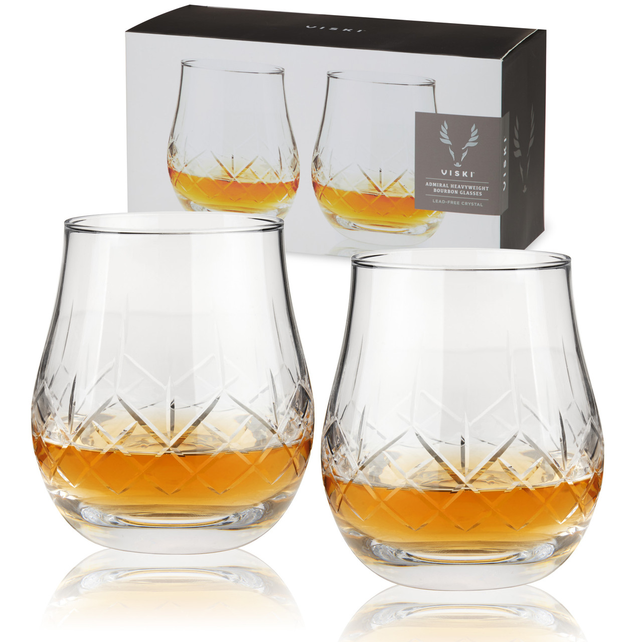 Viski Admiral Bourbon Glasses - Thumbnail 3