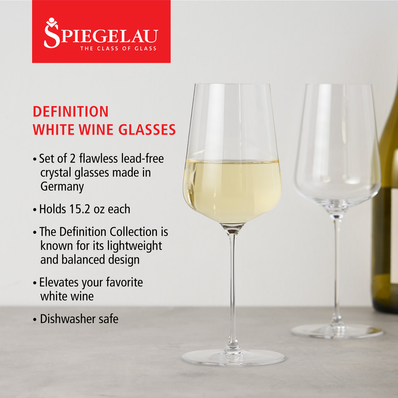 Sparkling White Wine with Glasses Gift Set