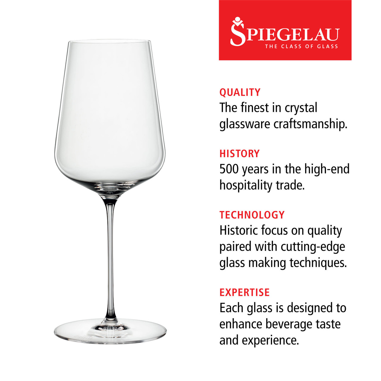 Spiegelau Definition 19 oz Universal Glass (Set of 2)