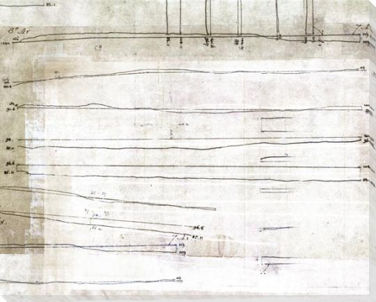 Line Singularity Example Singularity of Line Part 3 Wrapped Canvas Giclee Art Print Wall Art ...