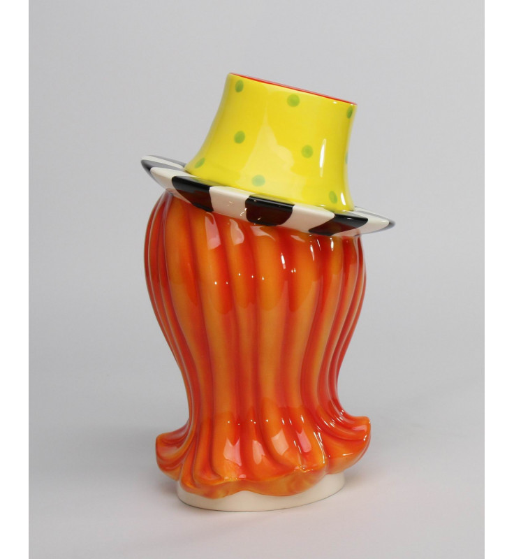Dollymama African American Daisy Lady Ceramic Cookie Jar - Cosmos