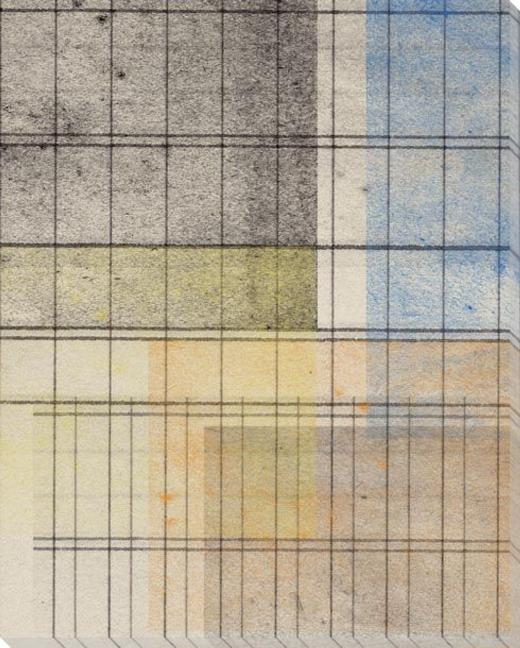 Grid Abstract Geometric 4 Wrapped Canvas Giclee Art Print Wall Art