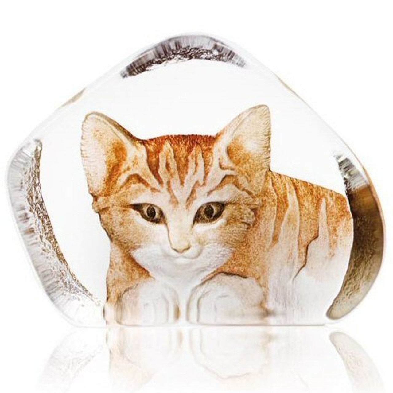 Mats Jonasson Crystal Cats Sculptures Mats Jonasson Crystal Cats Sculptures