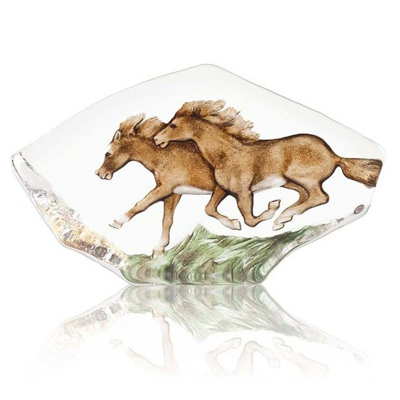 Mats Jonasson Crystal Horses Sculptures Mats Jonasson Crystal Horses Sculptures