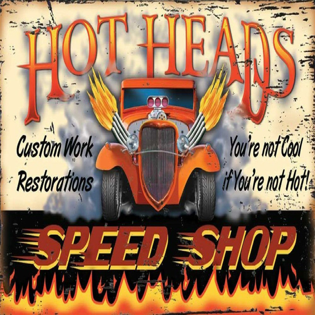 Automotive Metal Signs Automotive Metal Signs