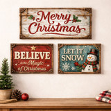 Christmas Wall Signs