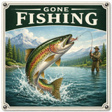 Fishing Wall Signs