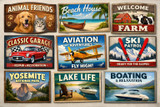Wall Signs Ideas for Rustic, Vintage & Themed Home Decor