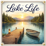 Lake & Boating Wall Signs
