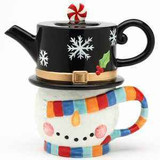 Christmas Teapots