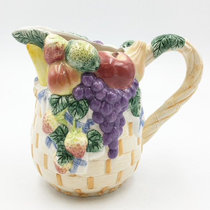 Assorted Fruits Ceramic Pitcher - Tableware - Cosmos